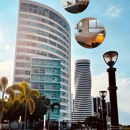 Apartamento Vista Al Rio Puerto Santana Riverfront 1 กวายากิล ภายนอก รูปภาพ