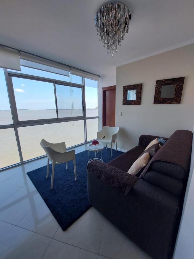 Apartamento Vista Al Rio Puerto Santana Riverfront 1 กวายากิล ภายนอก รูปภาพ
